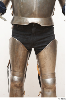  Photos Medieval Knight in plate armor 2 Medieval Clothing army leg lower body plate armor 0010.jpg